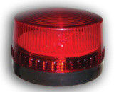 Wired Alarm Flash Lamp with Red Strobe